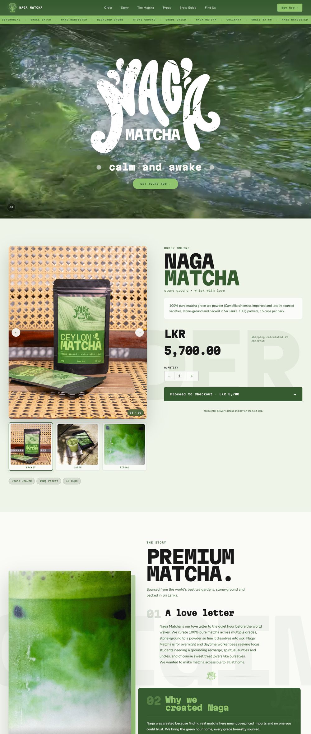 Naga Matcha full page